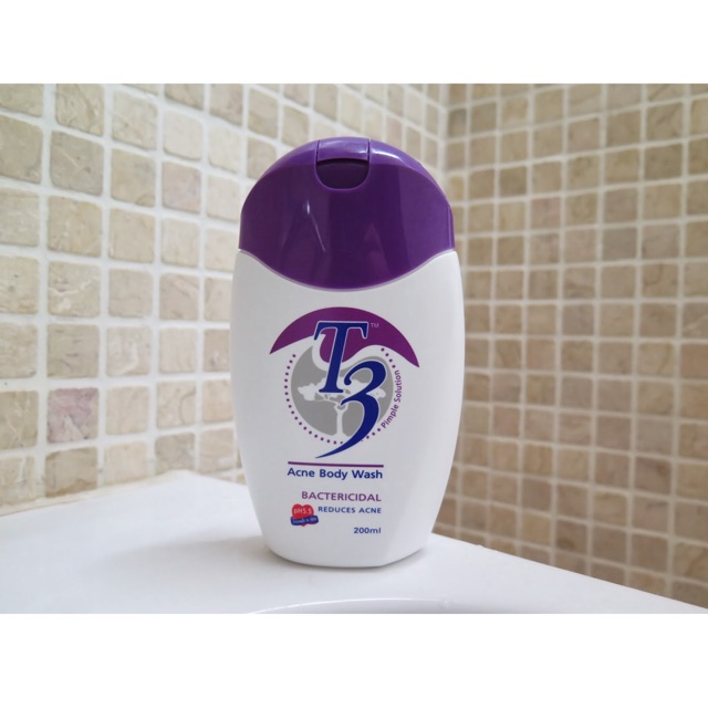 [HCM]T3 Acne Body Wash- Sữa Tắm  Mụn Lưng 200ml