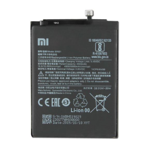 Pin xiaomi pin bn51 / redmi 8 / 5000mah