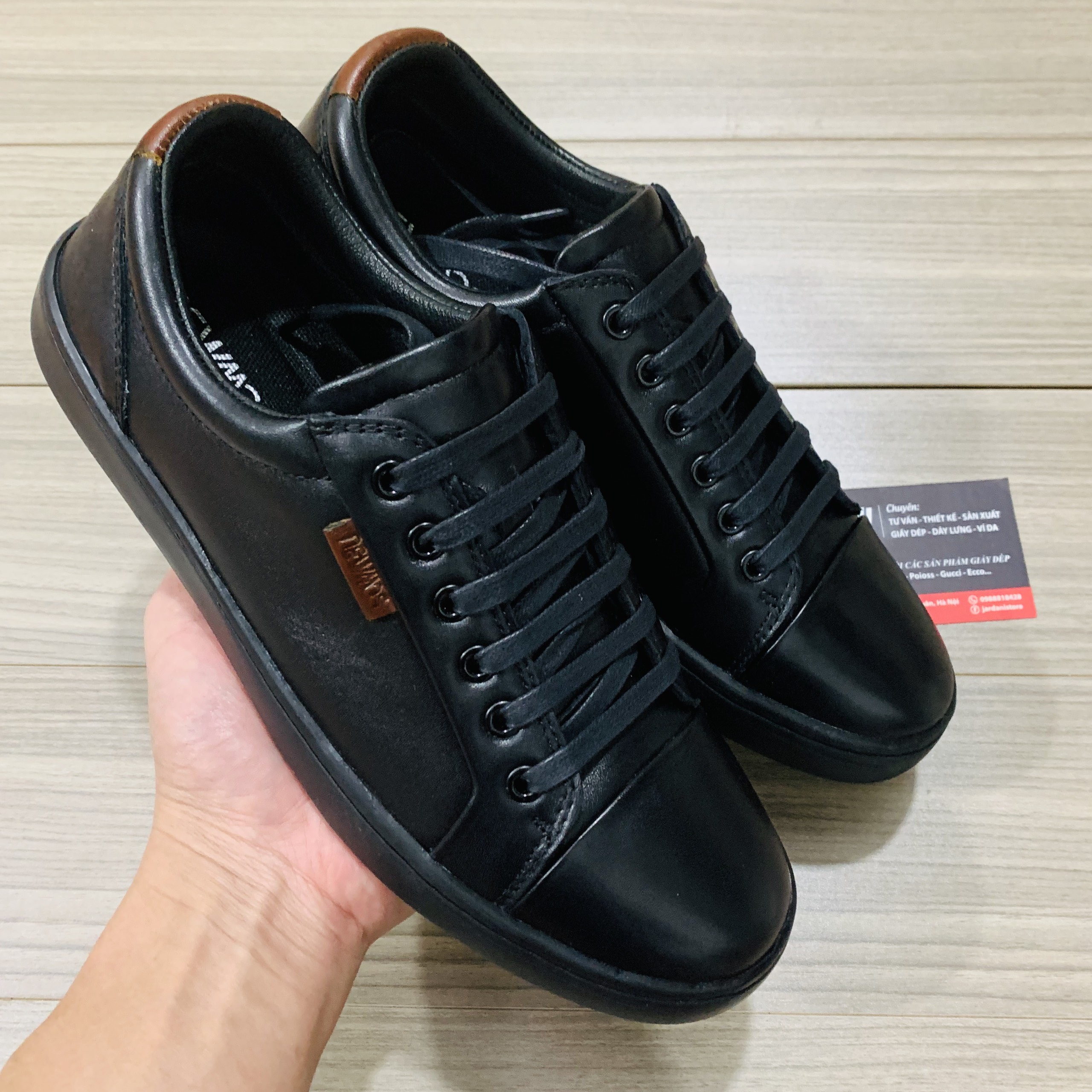 Giày Sneaker Da Thật NM - Bảo hành 24 tháng