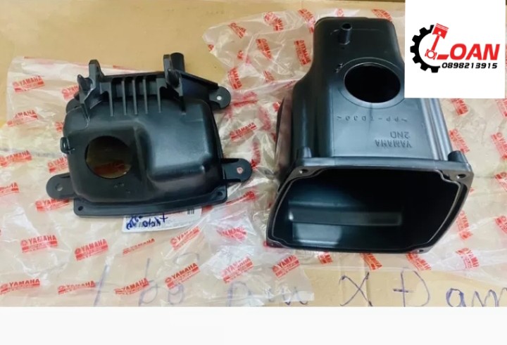 Bộ hộp Bầu gió, hộp lọc gió Exciter 150 zin _ shop phụ túng honda