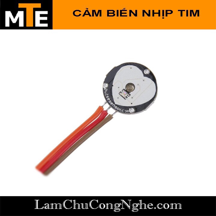Mạch cảm biến nhịp tim Pulse sensor - Module Arduino
