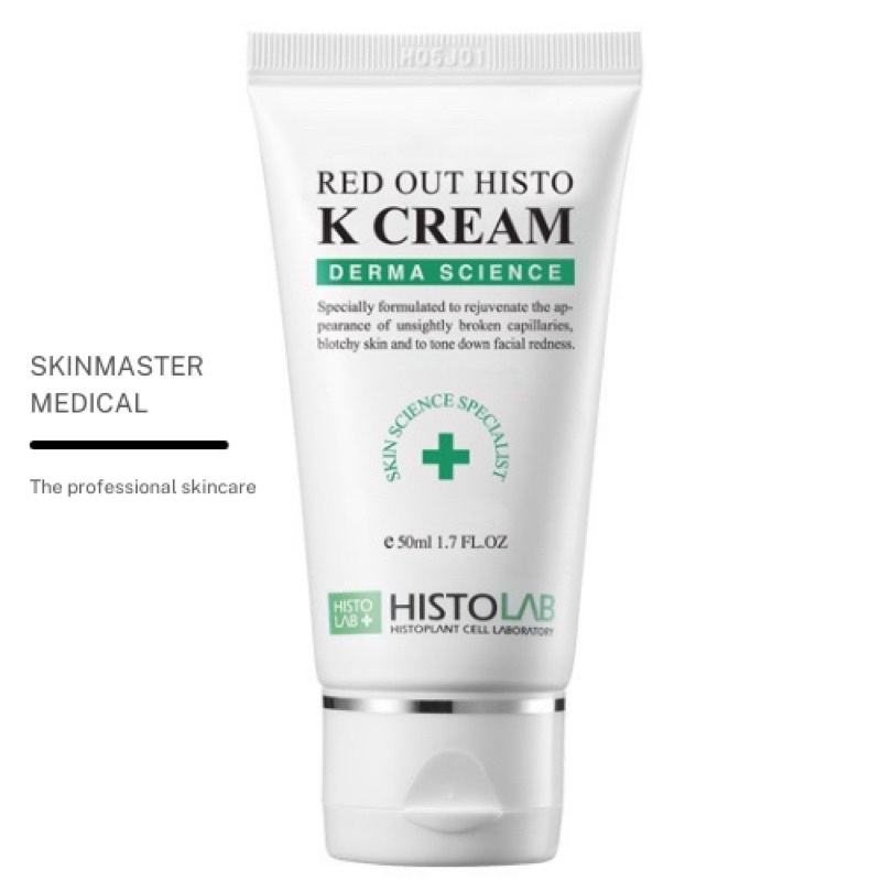 Kem dưỡng phục hồi da sau xâm lấn histolab red out histo k cream 50ml