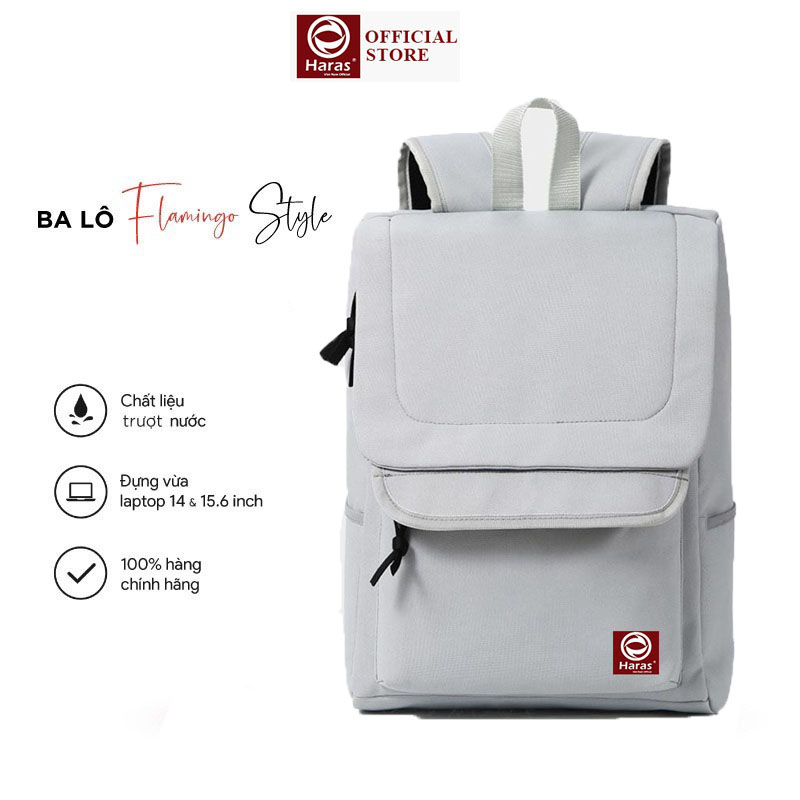 Balo Nam Nữ, Balo Thời Trang Đựng Vừa Laptop Macbook HARAS HR332