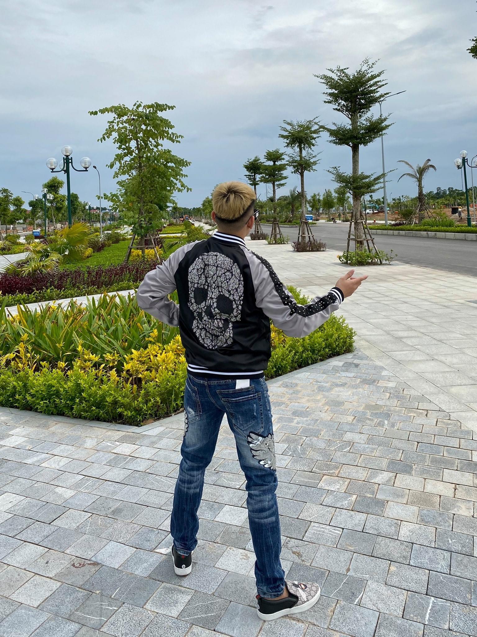Ao khoac bomber dinh da dau lau sieu cap