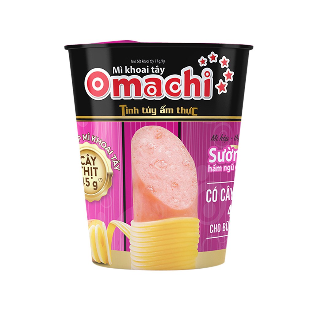 Mì Ly Omachi Có Cây Thịt 112g