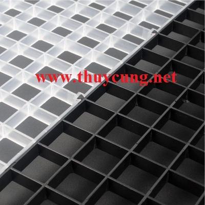 Tấm vách ngăn bể 30x30cm mầu đen