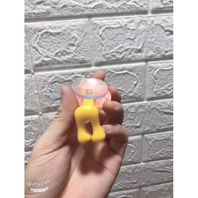 Set 10 móc treo bàn chải đế hút chân không