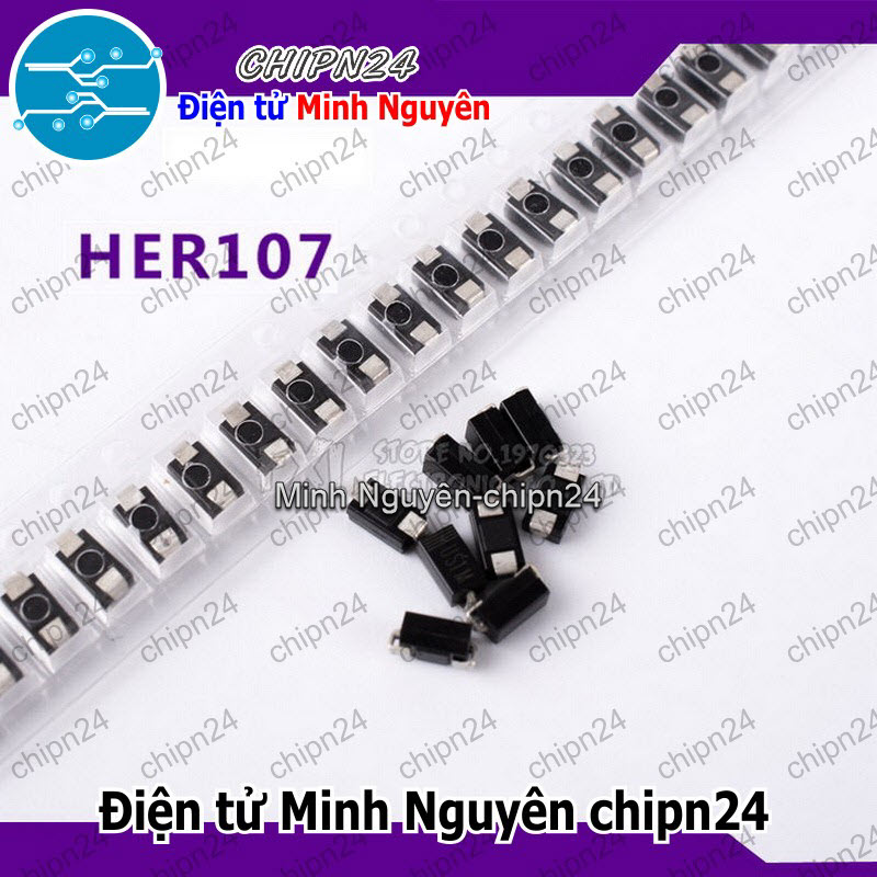 [10 con] (G7) Diode Dán US1M 1A 1000V (SMD) (HER108 UF4007) - HH003679
