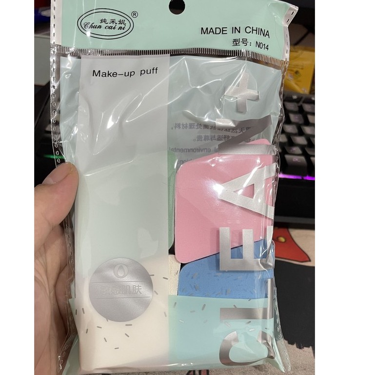 (HCM)Set 4 Bông Mút Trang Điểm