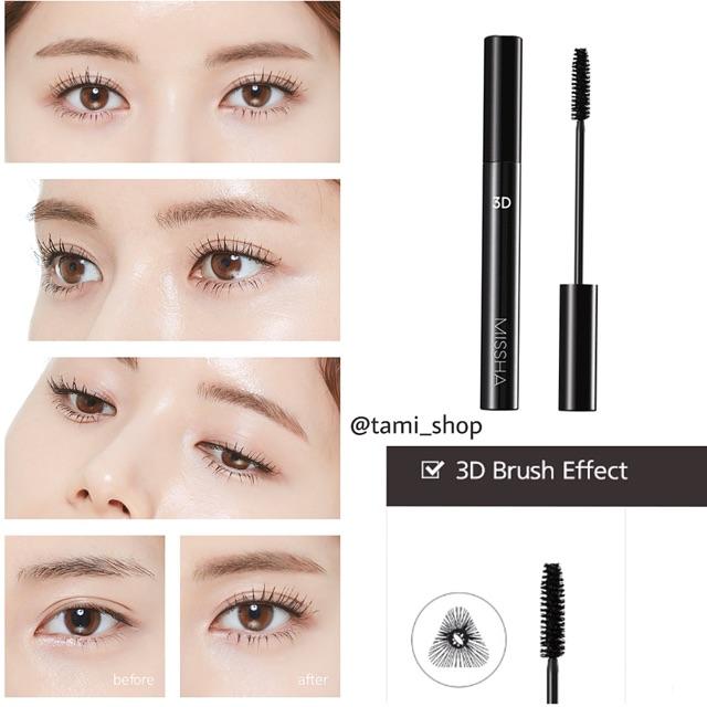 [HCM]Mascara Hàn Quốc 3D và 4D Missha
