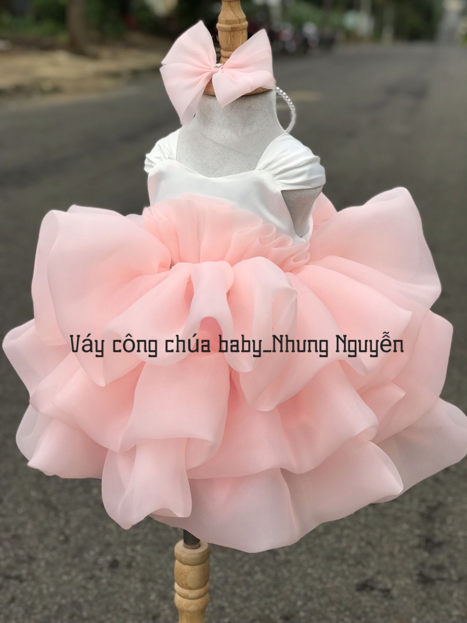 Váy công chúa Nhung Nguyễn M012