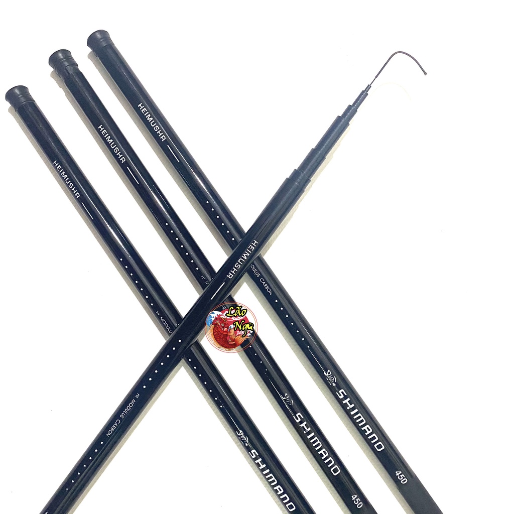 [Xả Kho] Cần Câu Tay SHIMANO Cacbon Cao Cấp, Đủ size để bạn lựa chọn