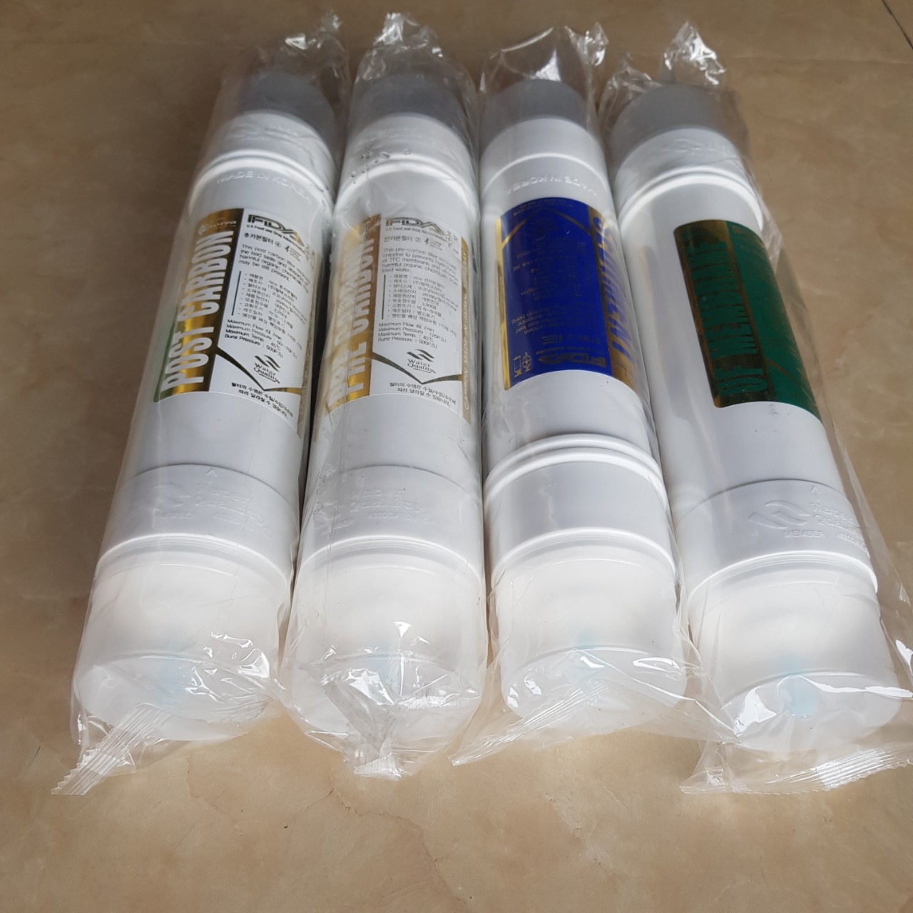 Lõi lọc số 4 POST CARBON Hàn Quốc - Filtech Korea