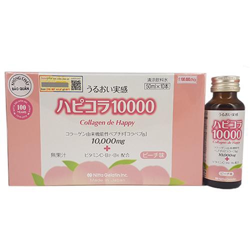 Collagen de Happy 10000 mg - Collagen uống đẹp da Nhật Bản