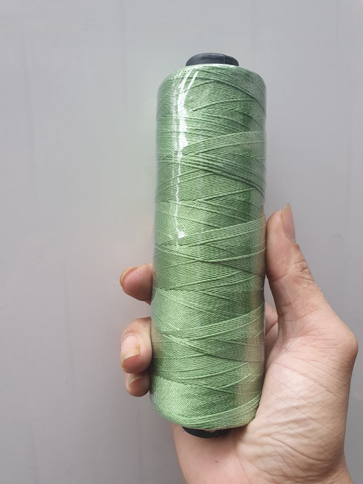 [HCM]Cuộn dây nilong đan lưới lồng chim , dù cột nan lồng