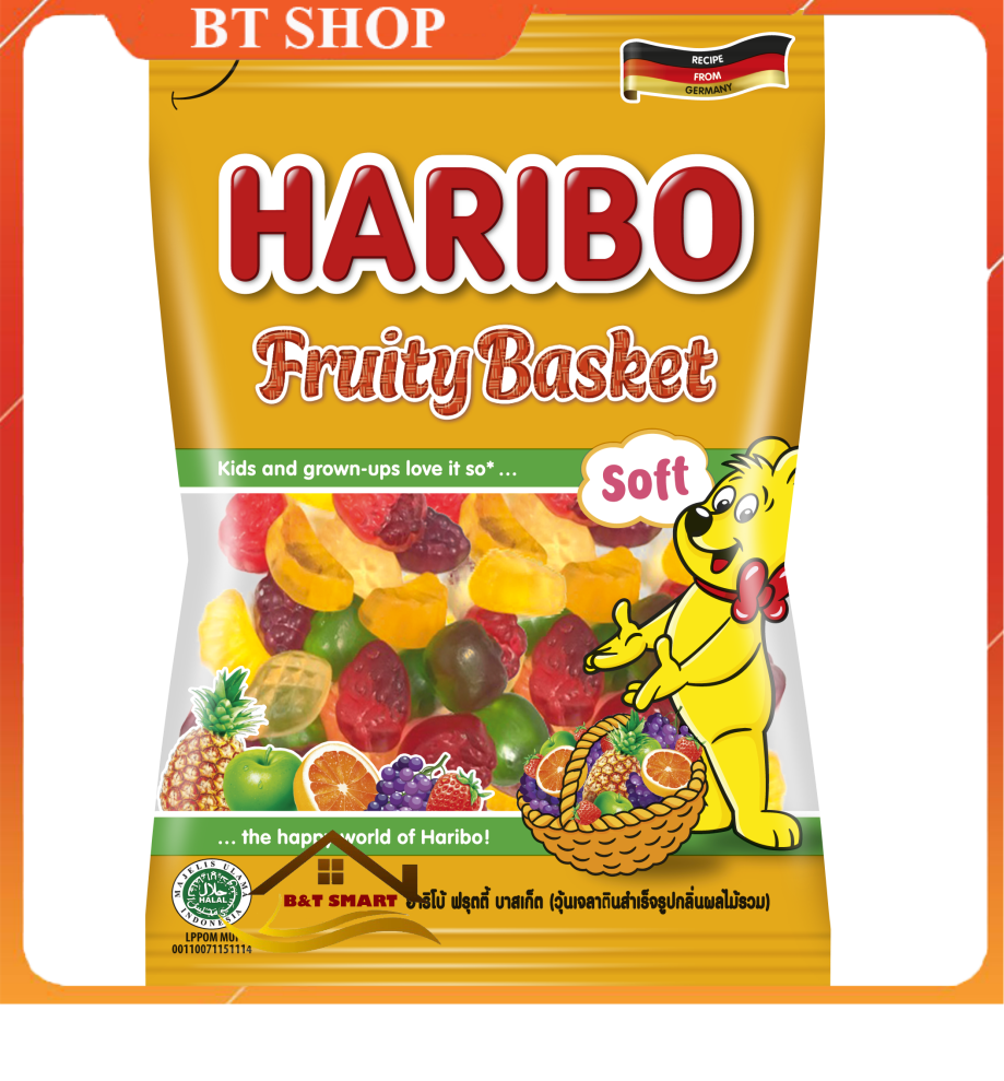 Kẹo dẻo Haribo ( nhiều vị ) của Đức 80g