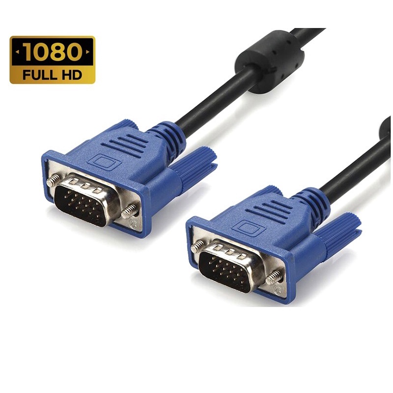 Dây cáp vga 1,5m - loại bóc từ màn hình
