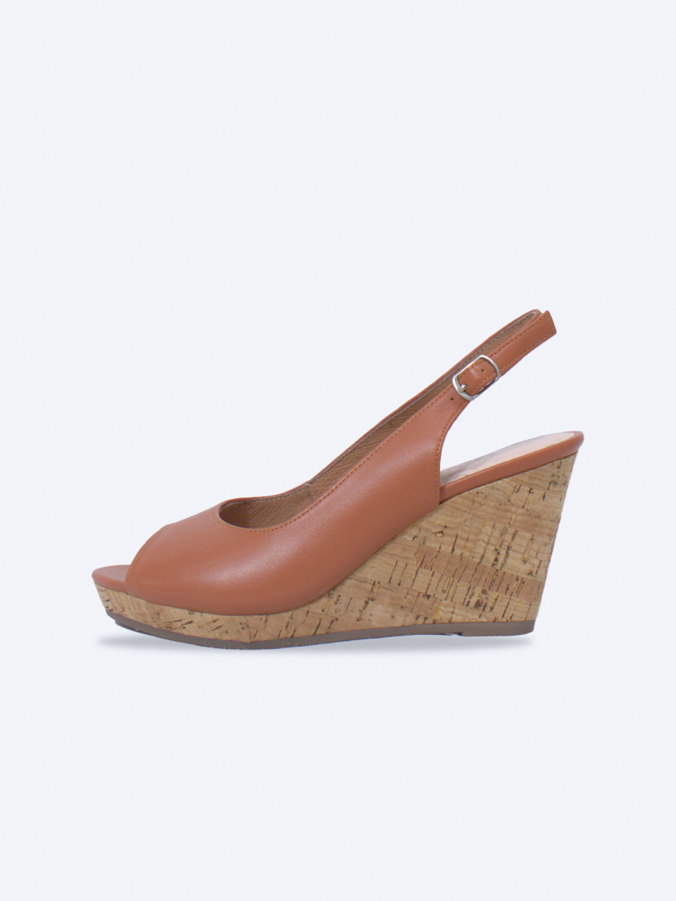 Giày xuồng 8cm da thật slingback M12 - SALSA
