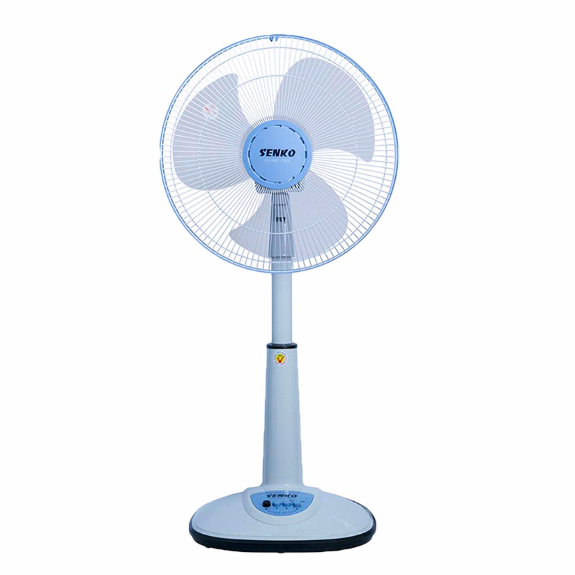 Quạt lửng ống nhựa Senko L1638 (GIAO MÀU NGẪU NHIÊN)