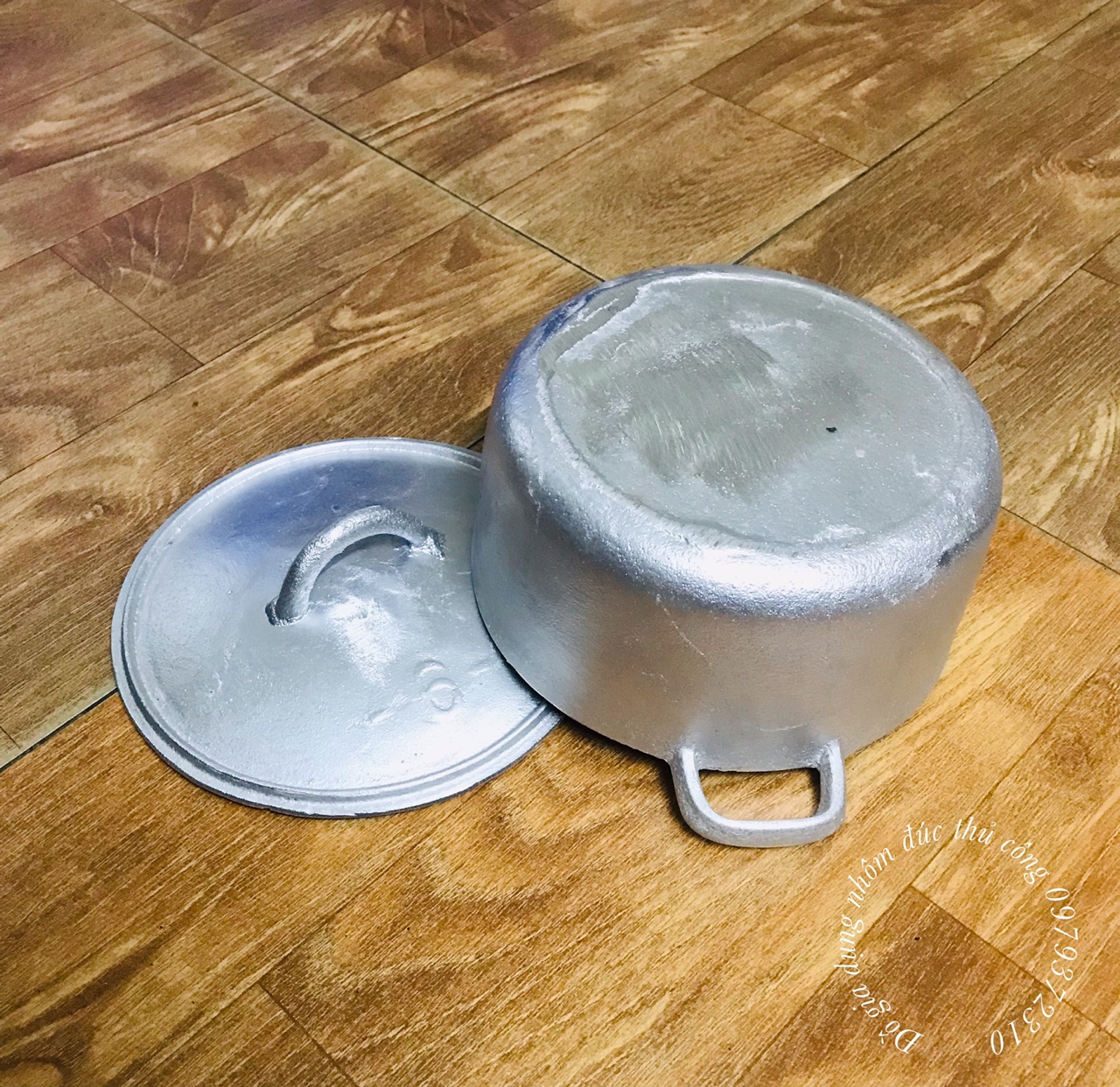 NỒI GANG ĐÚC THỦ CÔNG LÀNG NGHỀ SỐ 6 ( ĐK 19CM )