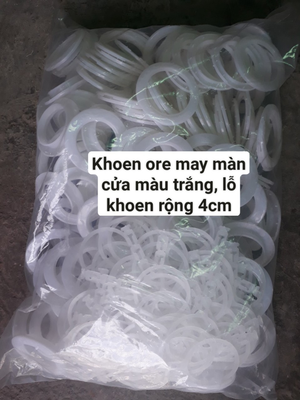 Khoen Ore May Màn Cửa - May Rèm Cửa Màu Trắng