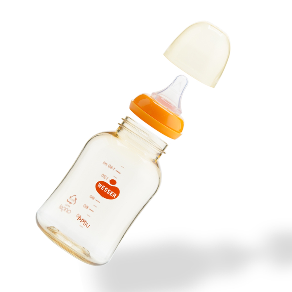 Bình sữa cổ thường Wesser PPSU 140ml