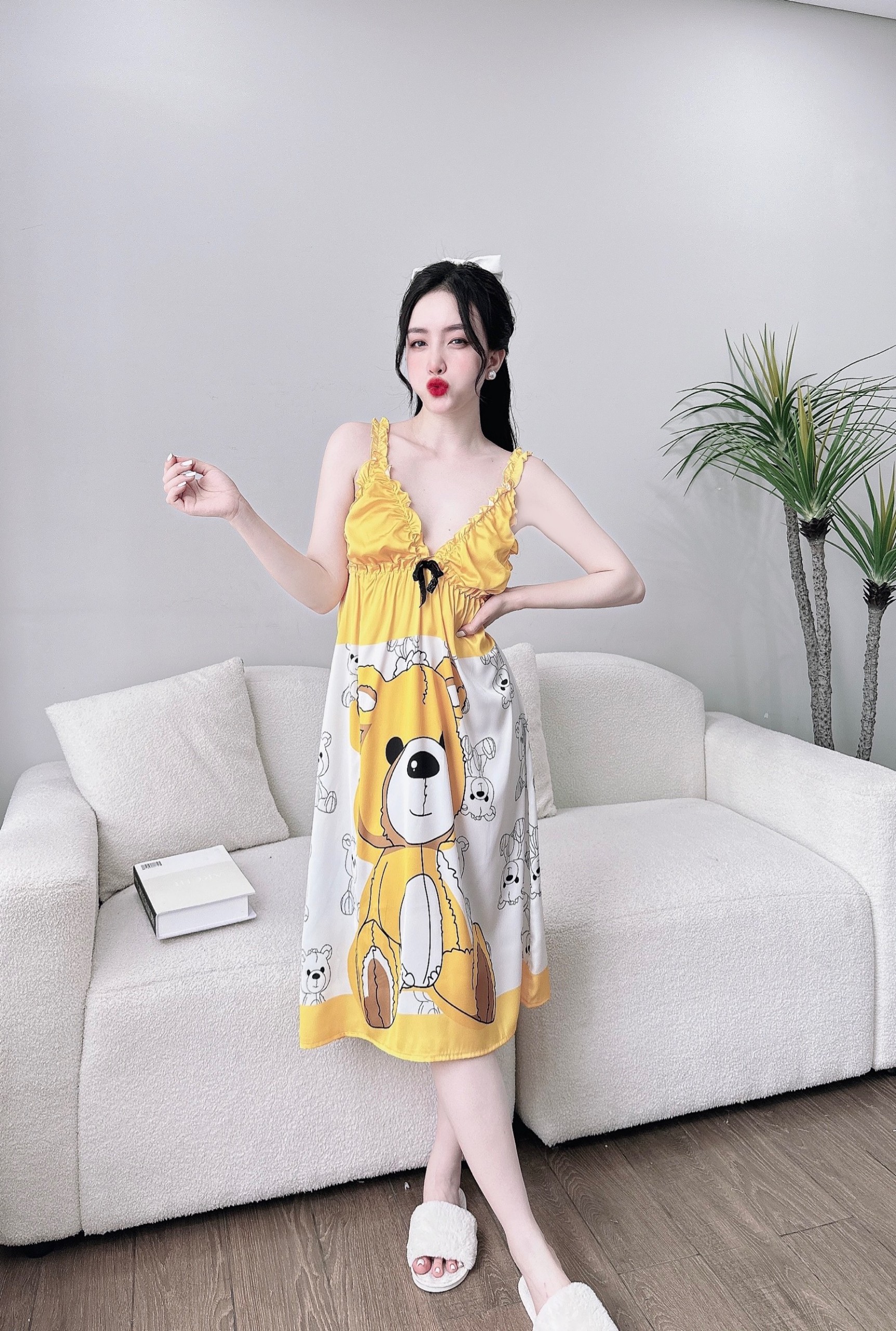 [HCM]VN1523 VÁY CÔNG CHÚA DÂY NƠ