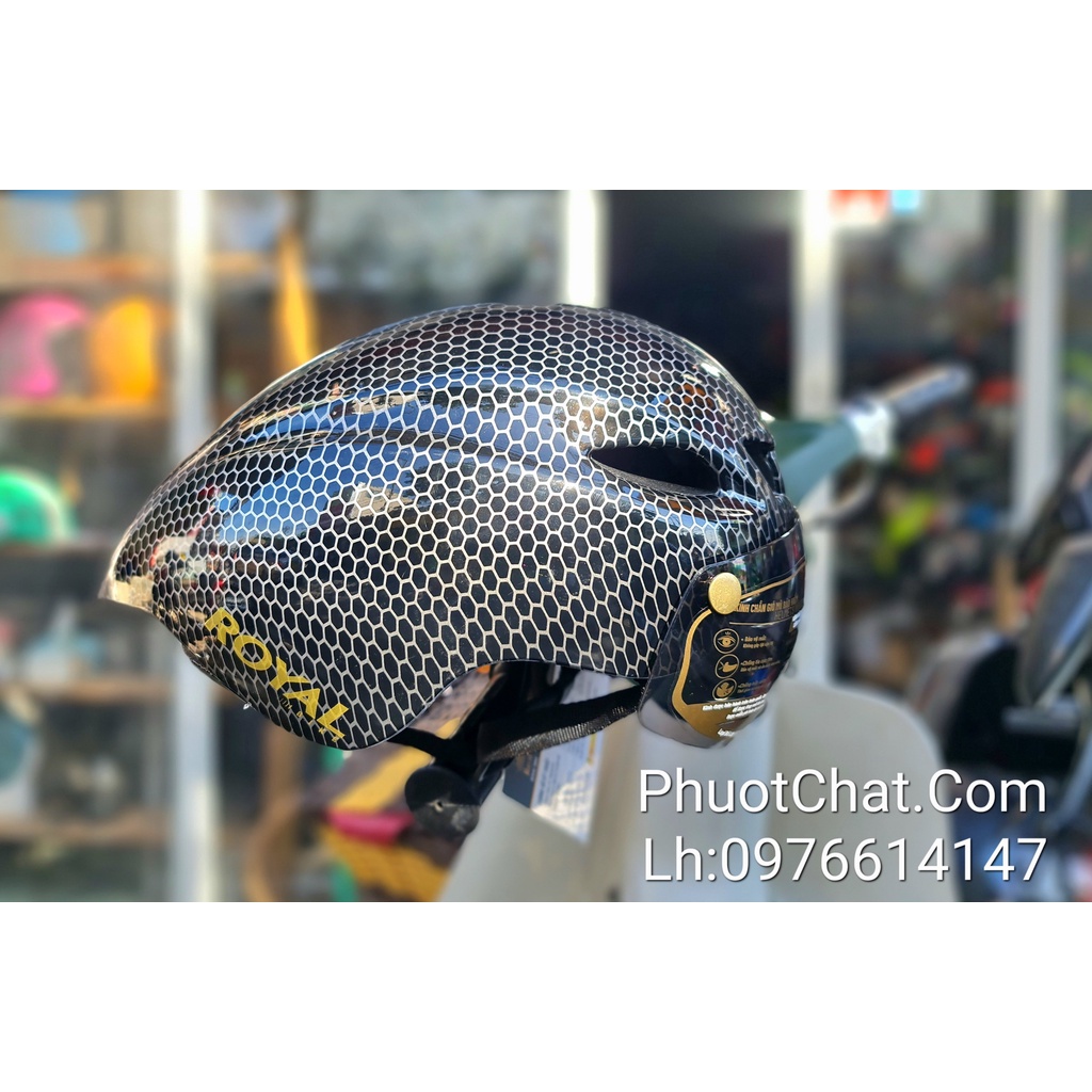 Nón bảo hiểm thể thao mẫu mới Royal MD16