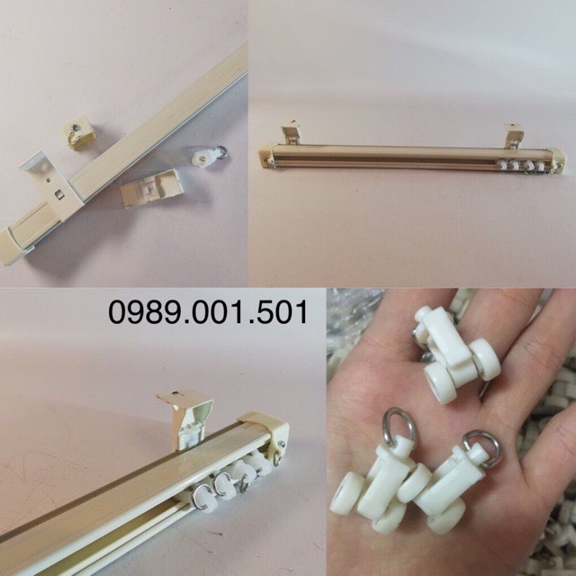 Bi trượt thanh ray treo rèm