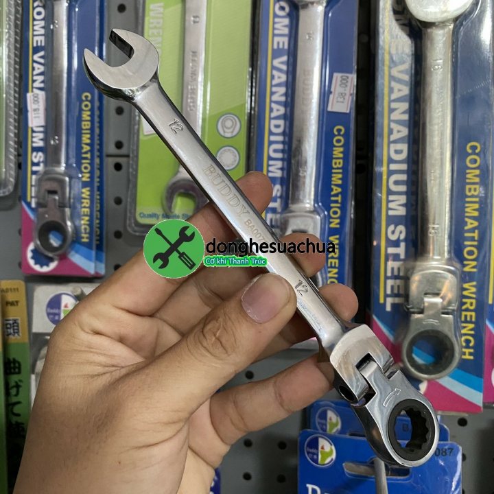 [HCM]Cờ lê tự động gật gù 12mm Buddy BA0072