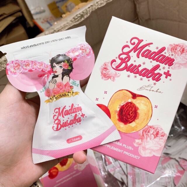 Nở ngực madam busaba, combo 5 gói nở ngực madam busaba,nở ngực