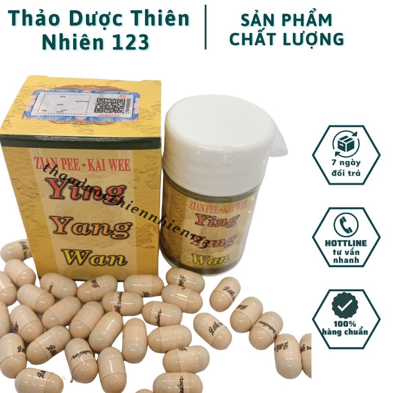 Dinh Dưỡng Hoàn -Y.ing Y.ang Wan 33 Viên Vỏ Chiếu Loại Xịn_ Hỗ Trợ Tiêu Hoá