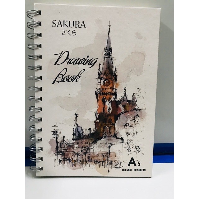 SỔ VẼ SAKURA A4/A5/A6 50 TỜ