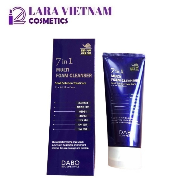 Sữa Rửa Mặt Cao Cấp 7 Tác Dụng DABO Multi Foam Cleanser 180ml giá rẻ