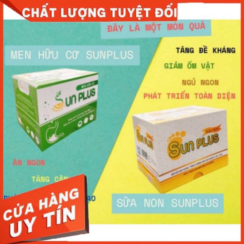 Men hữu cơ Sunplus (men sống hữu cơ Sun plus)