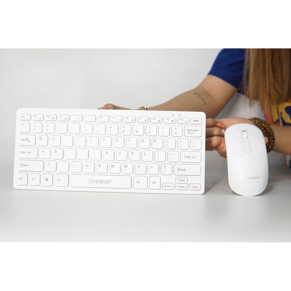 Bộ Phím chuột Ko Dây Mini Bosston WS600