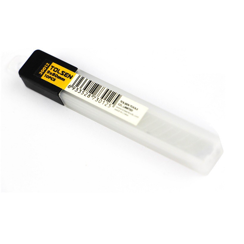 LƯỠI DAO ( TÉP 10 LƯỠI) TOLSEN 30012 -HÀNG CHÍNH HÃNG