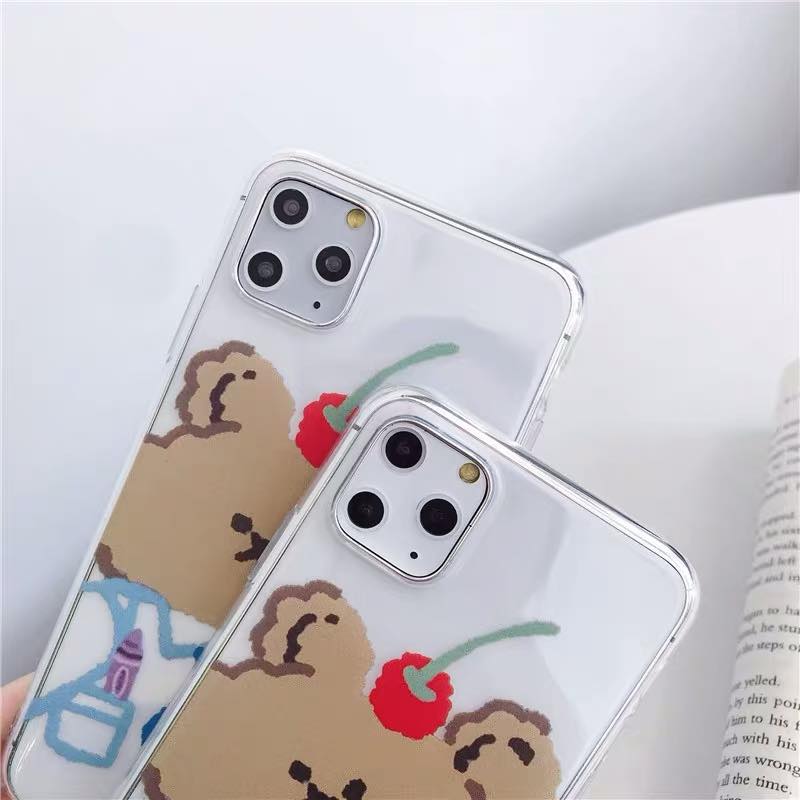 (SIÊU HOT) Ốp lưng hình gấu mặt buồn đủ dòng iphone