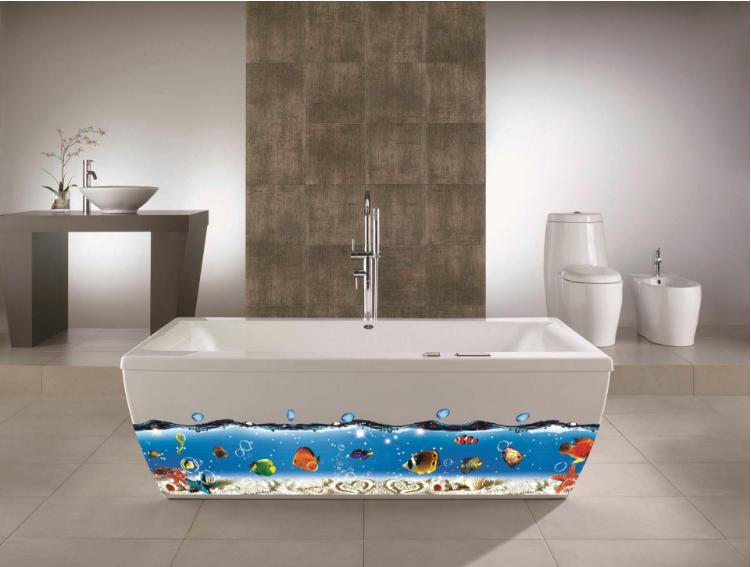 [HCM]Decal trang trí chân tường Đại Dương-K9