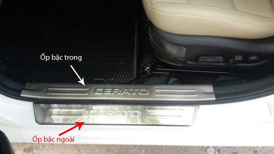 Ốp bậc trong ngoài theo xe cerato new