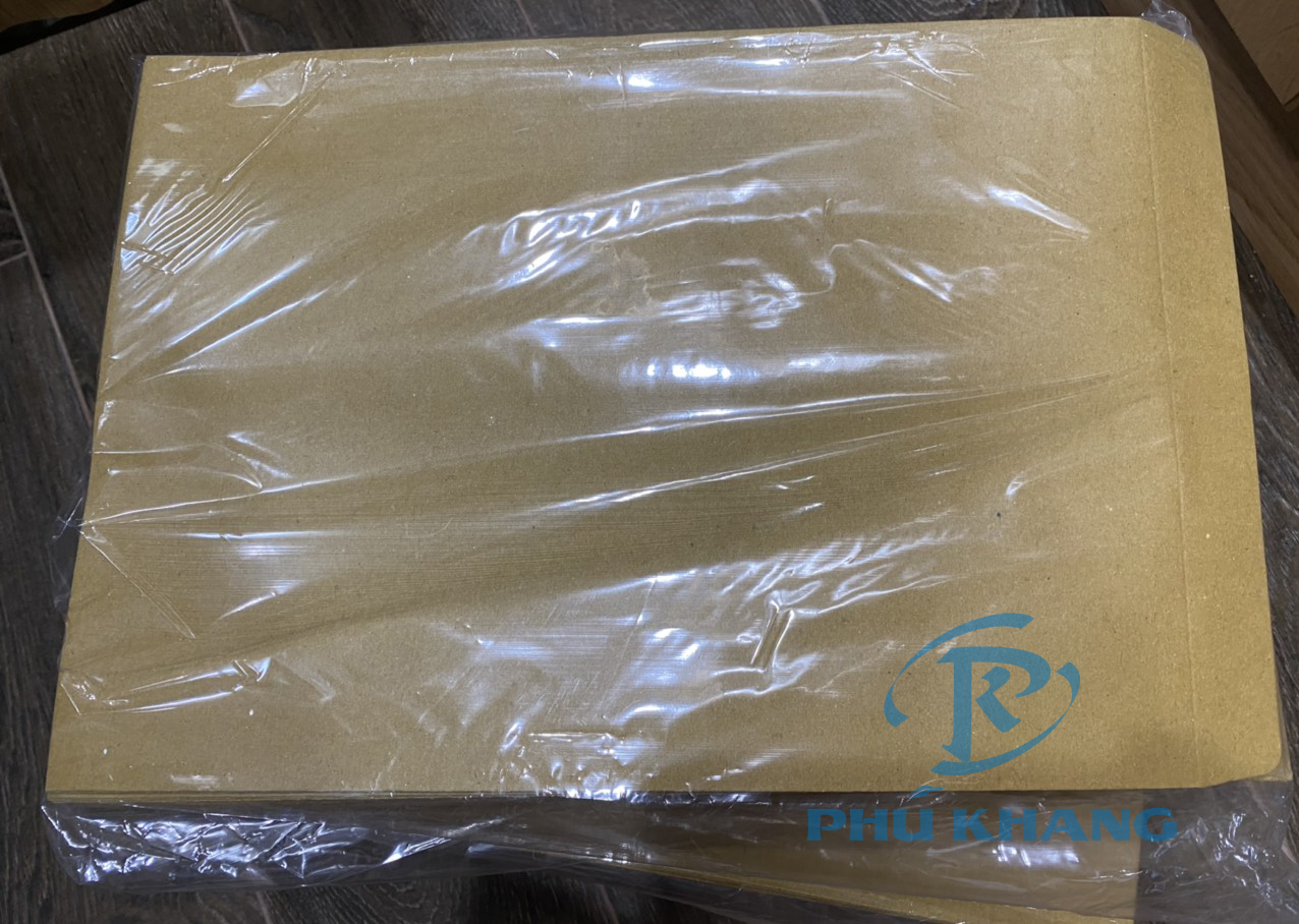 Bao thư Kraft A4 (25x35cm) [xấp 100 cái] - định lượng 150gsm