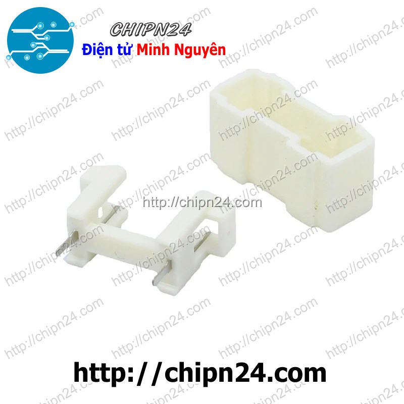 Đế cầu chì 5x20mm trắng