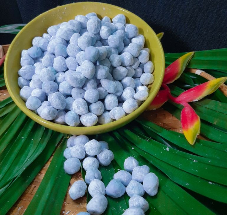 Trân châu nhân dừa ngũ sắc 1kg