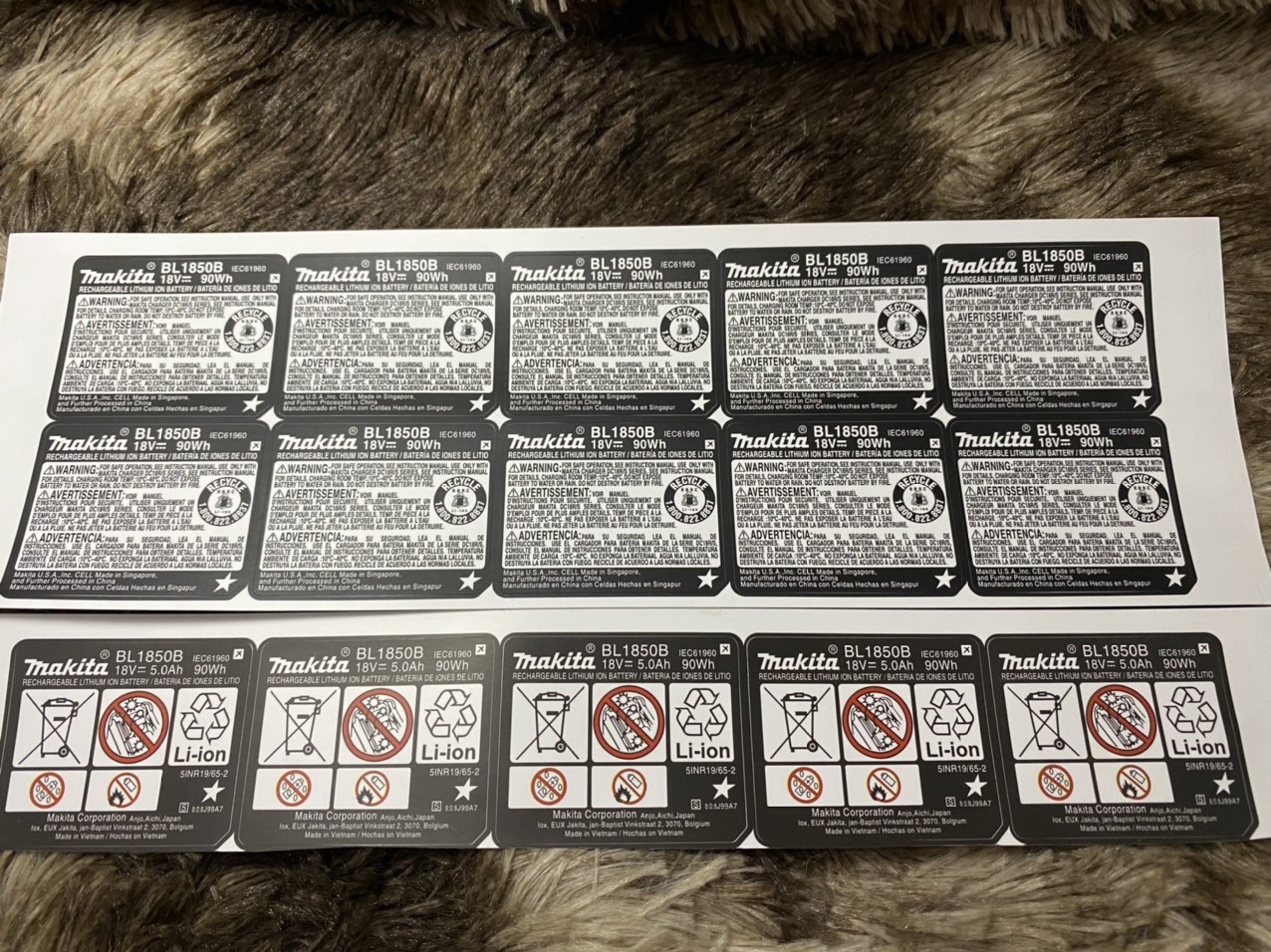 Types of Stickers to Decorate Battery Cases