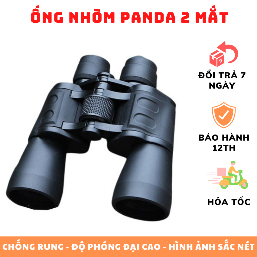 Ống nhòm ống nhòm 2 mắt siêu nét ống nhòm cao cấp - ống nhòm panda 2 mắt zoom siêu xa hình ảnh rõ nét chân thực - bảo hành 12 tháng bởi dmx