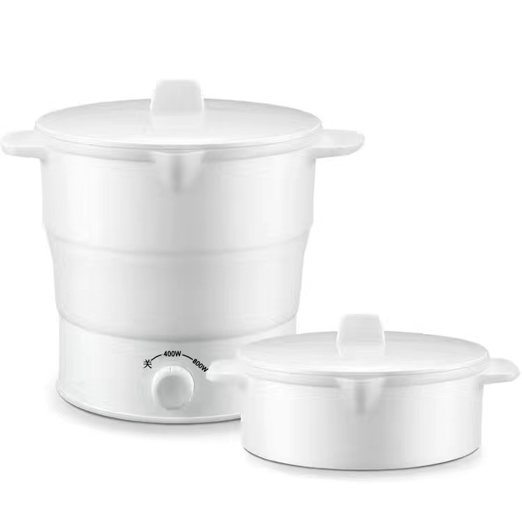 220v Collapsible Electric wok multi-functional household pot dormitory student electric Rice cooker mini electric cooking pot