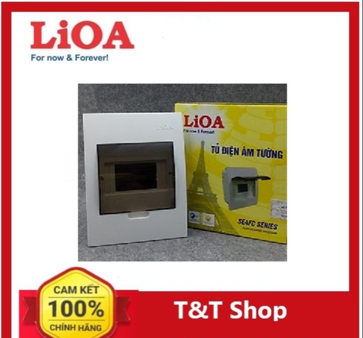 Tủ điện nhựa chứa aptomat Lioa 3-6 át