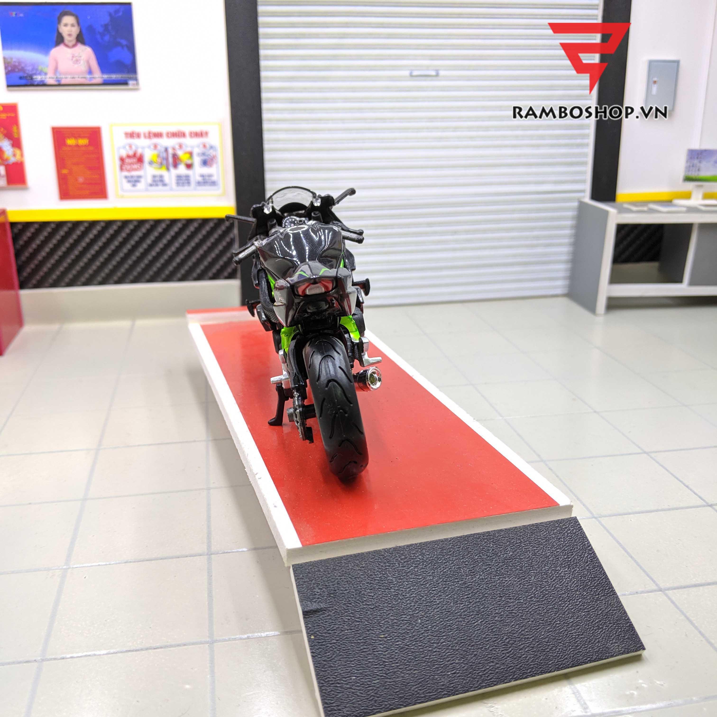 Mô hình xe H2R Kawasaki tỷ lệ 1:18