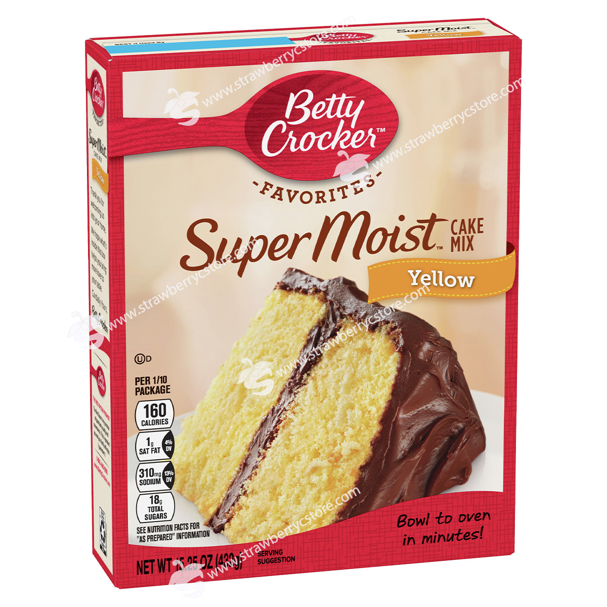 Bột Làm Bánh Pha Sẵn Betty CrockerTM Super MoistTM Favorites Yellow Cake