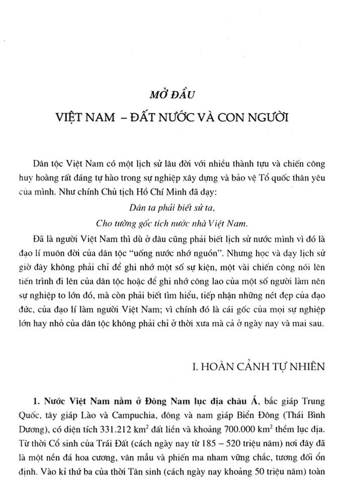 Đại cương Lịch sử Việt Nam Tập I